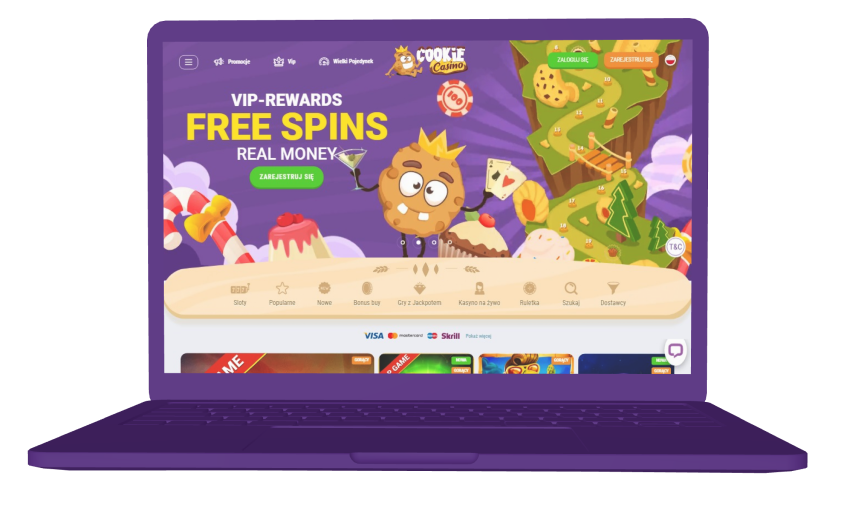CookieCasino Promocje darmowych spinów